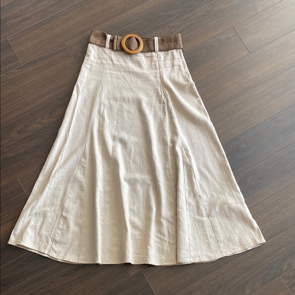 Zara Dresses & Skirts - Zara Linen Skirt